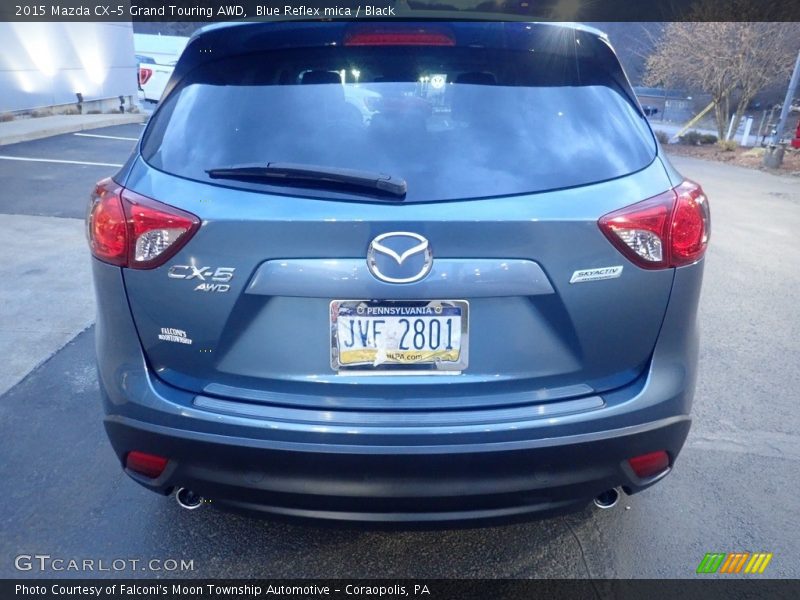 Blue Reflex mica / Black 2015 Mazda CX-5 Grand Touring AWD