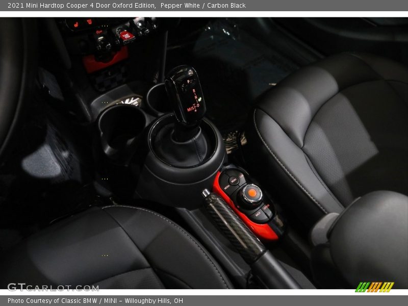 Pepper White / Carbon Black 2021 Mini Hardtop Cooper 4 Door Oxford Edition