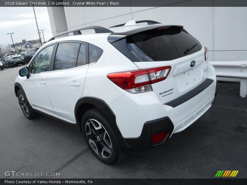 Crystal White Pearl / Black 2018 Subaru Crosstrek 2.0i Limited
