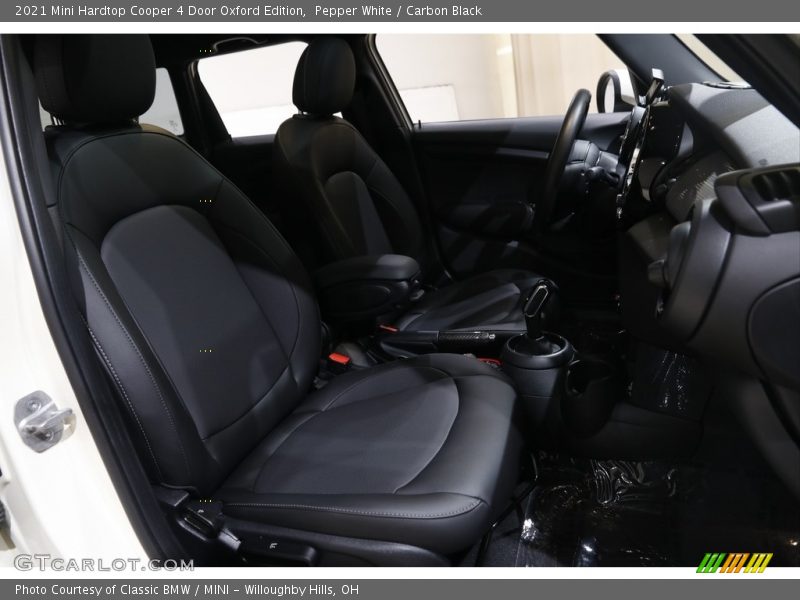 Pepper White / Carbon Black 2021 Mini Hardtop Cooper 4 Door Oxford Edition