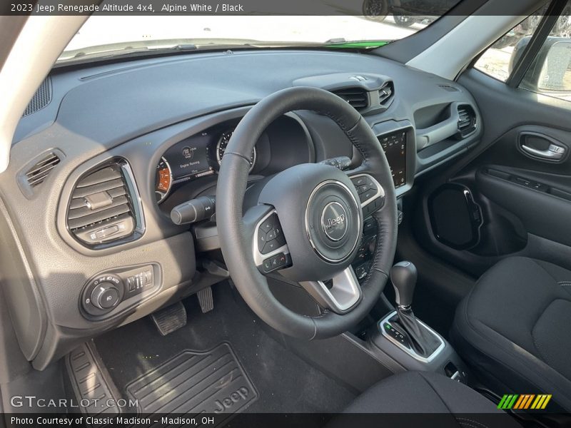 Dashboard of 2023 Renegade Altitude 4x4