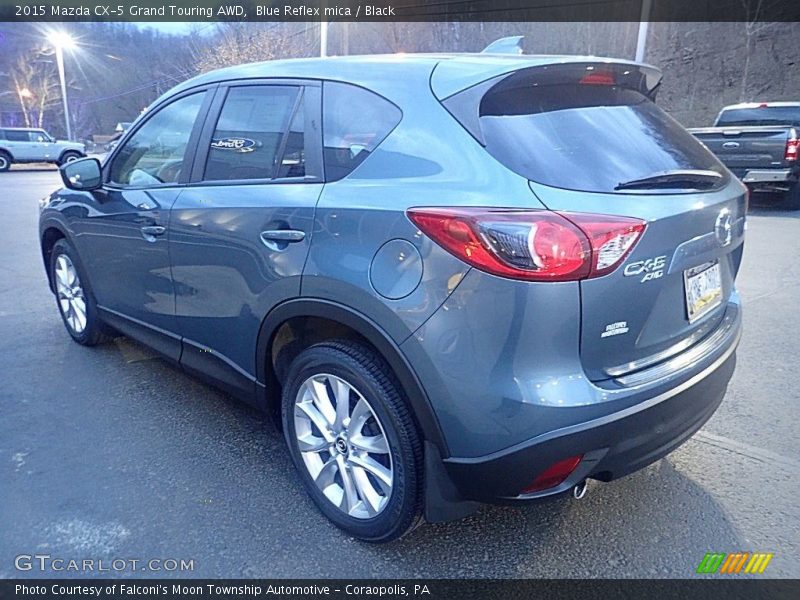 Blue Reflex mica / Black 2015 Mazda CX-5 Grand Touring AWD
