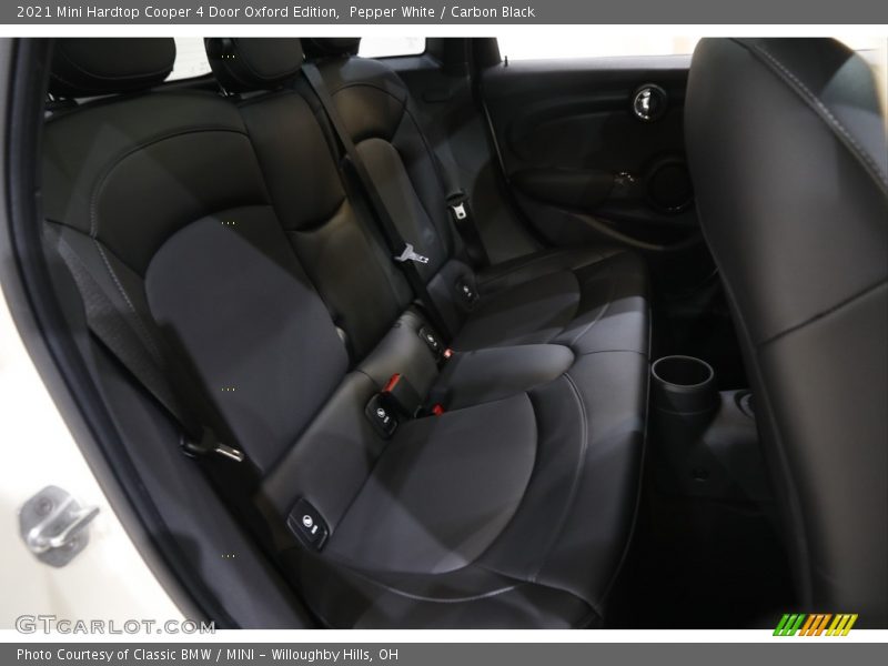 Pepper White / Carbon Black 2021 Mini Hardtop Cooper 4 Door Oxford Edition