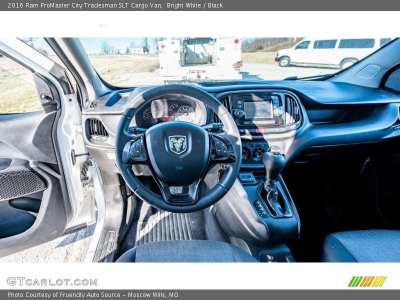 Bright White / Black 2016 Ram ProMaster City Tradesman SLT Cargo Van