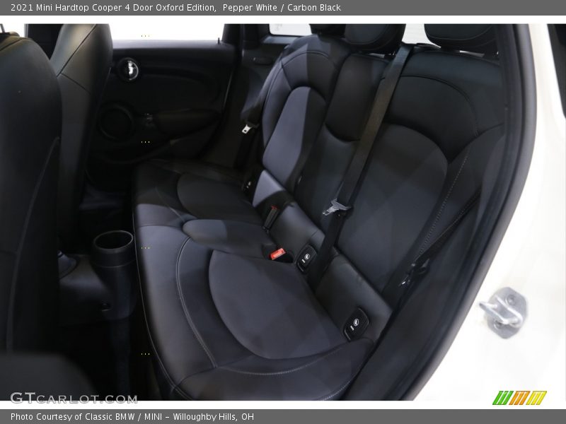 Pepper White / Carbon Black 2021 Mini Hardtop Cooper 4 Door Oxford Edition