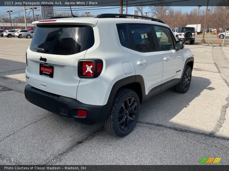 Alpine White / Black 2023 Jeep Renegade Altitude 4x4