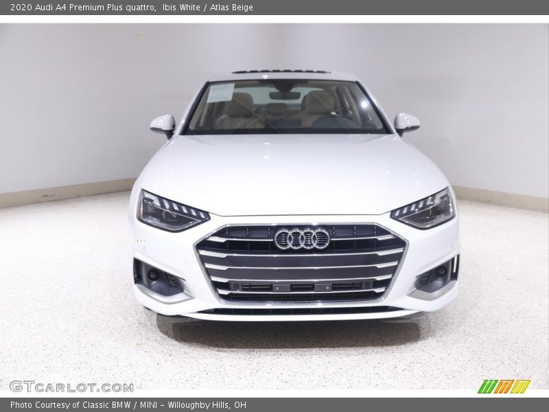 Ibis White / Atlas Beige 2020 Audi A4 Premium Plus quattro