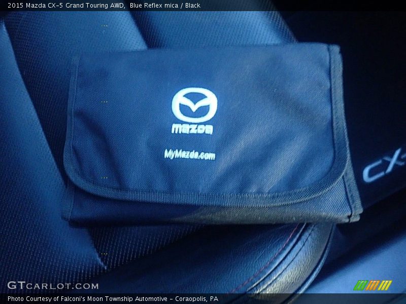 Blue Reflex mica / Black 2015 Mazda CX-5 Grand Touring AWD