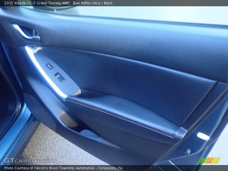 Blue Reflex mica / Black 2015 Mazda CX-5 Grand Touring AWD