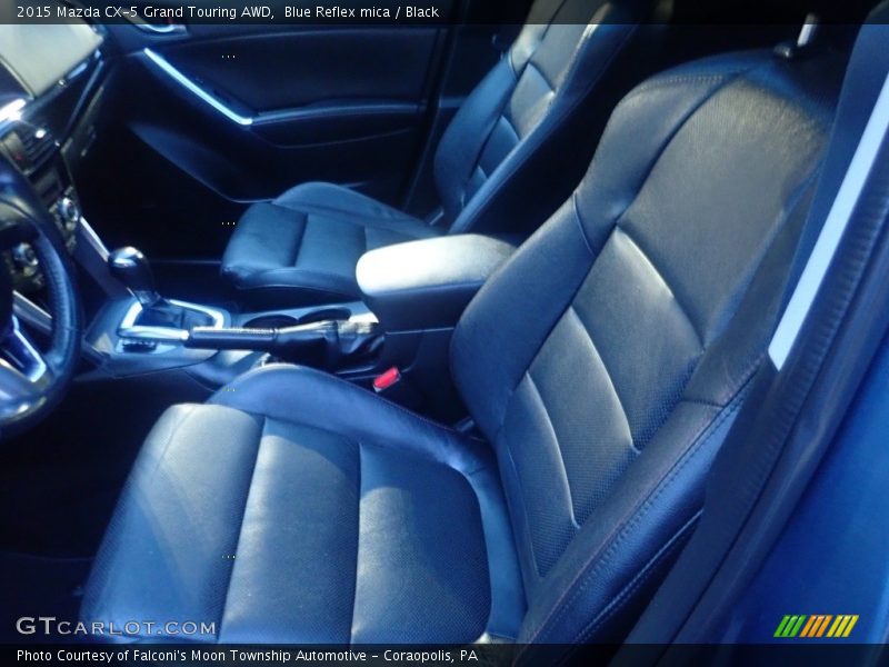 Blue Reflex mica / Black 2015 Mazda CX-5 Grand Touring AWD