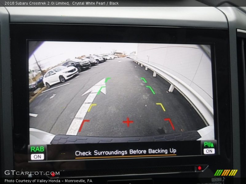 Crystal White Pearl / Black 2018 Subaru Crosstrek 2.0i Limited