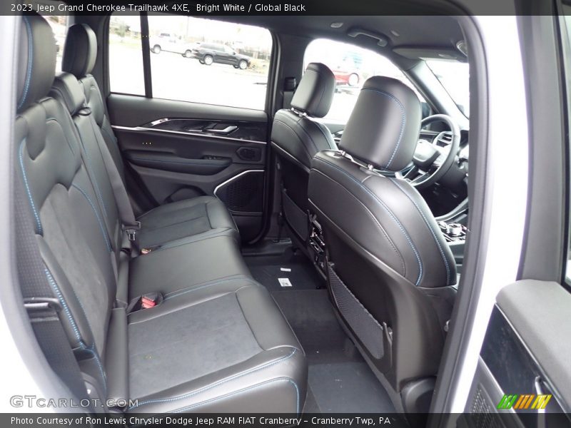 Rear Seat of 2023 Grand Cherokee Trailhawk 4XE