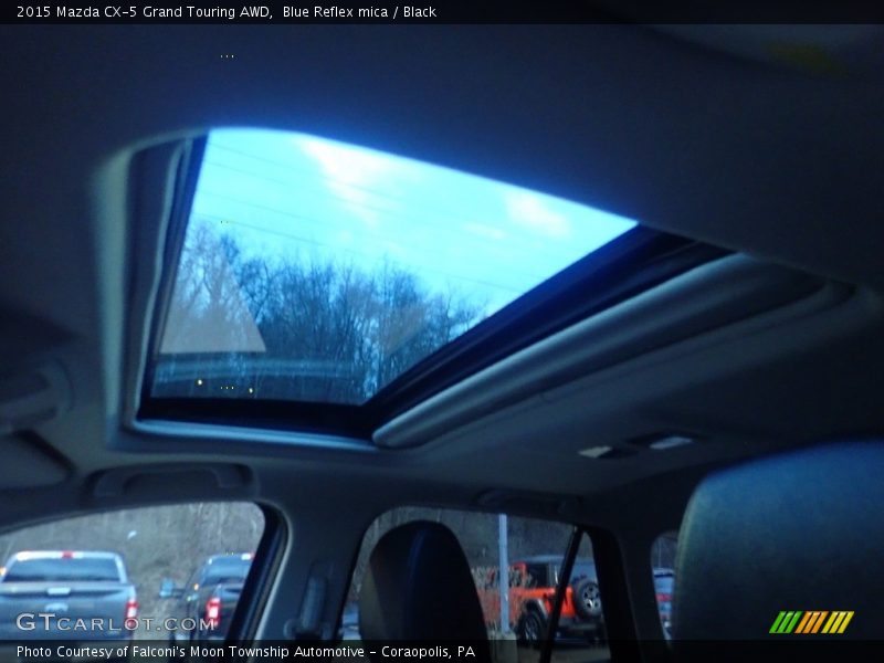 Blue Reflex mica / Black 2015 Mazda CX-5 Grand Touring AWD