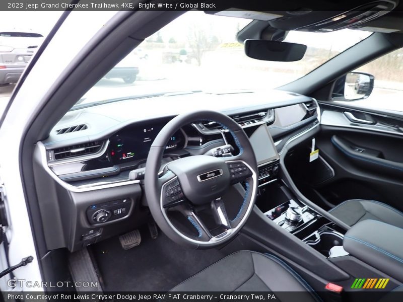 Front Seat of 2023 Grand Cherokee Trailhawk 4XE