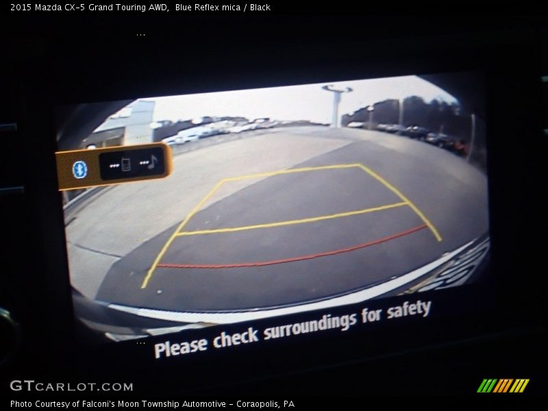 Blue Reflex mica / Black 2015 Mazda CX-5 Grand Touring AWD