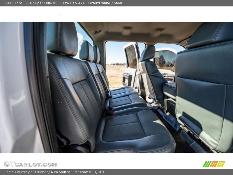 Oxford White / Steel 2013 Ford F250 Super Duty XLT Crew Cab 4x4