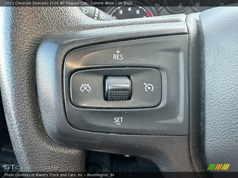 Summit White / Jet Black 2021 Chevrolet Silverado 1500 WT Regular Cab
