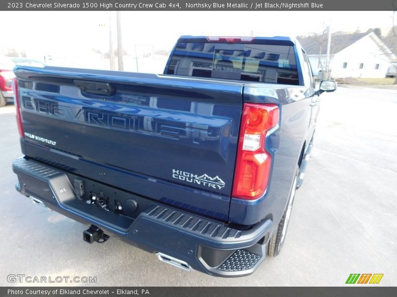 Northsky Blue Metallic / Jet Black/Nightshift Blue 2023 Chevrolet Silverado 1500 High Country Crew Cab 4x4
