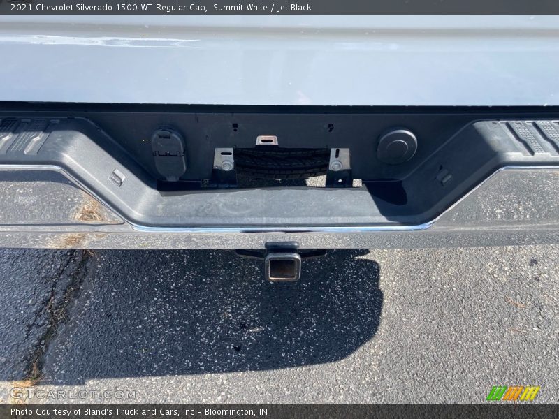 Summit White / Jet Black 2021 Chevrolet Silverado 1500 WT Regular Cab