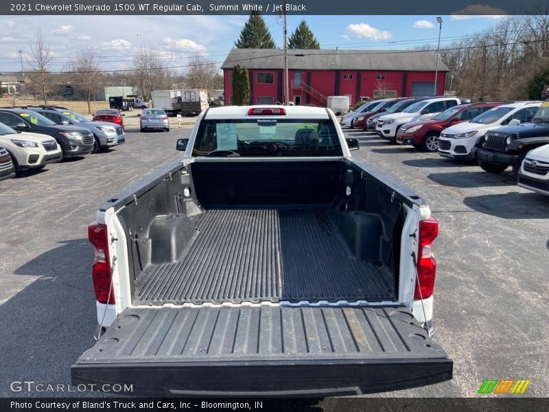 Summit White / Jet Black 2021 Chevrolet Silverado 1500 WT Regular Cab