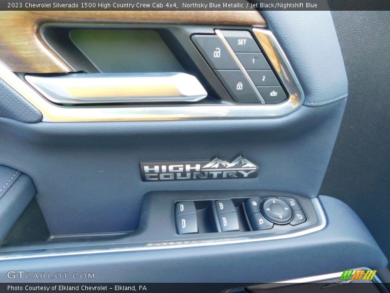 Door Panel of 2023 Silverado 1500 High Country Crew Cab 4x4