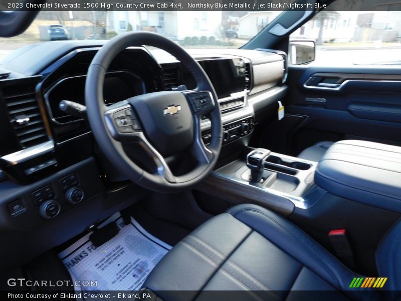 Dashboard of 2023 Silverado 1500 High Country Crew Cab 4x4