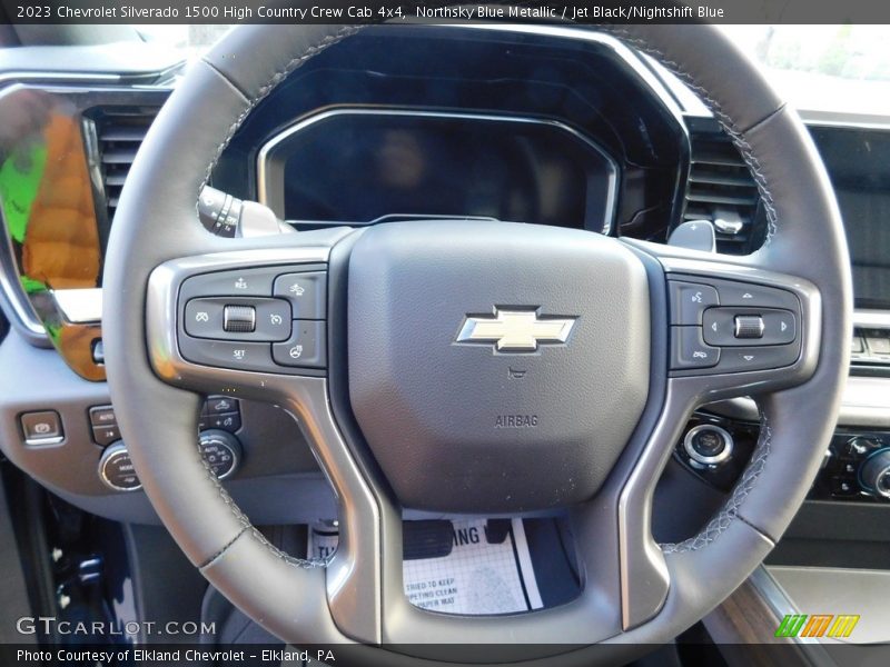  2023 Silverado 1500 High Country Crew Cab 4x4 Steering Wheel
