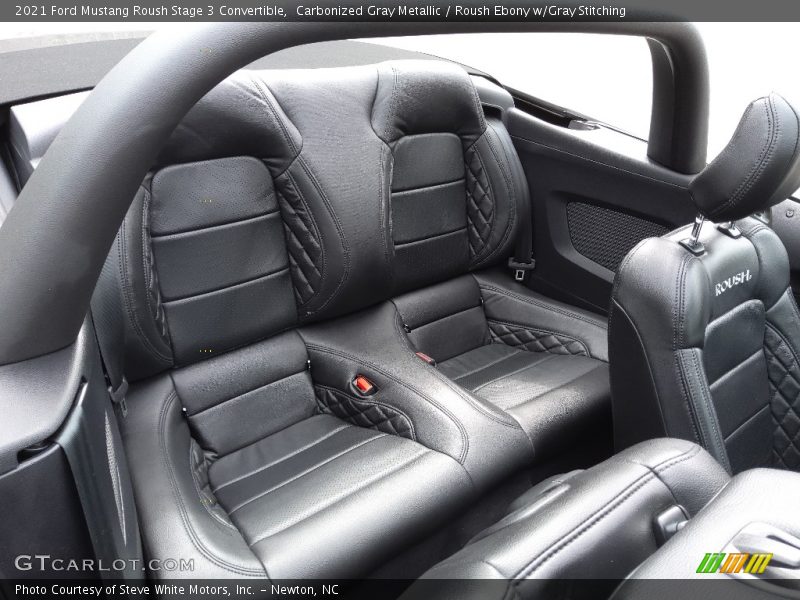 Rear Seat of 2021 Mustang Roush Stage 3 Convertible