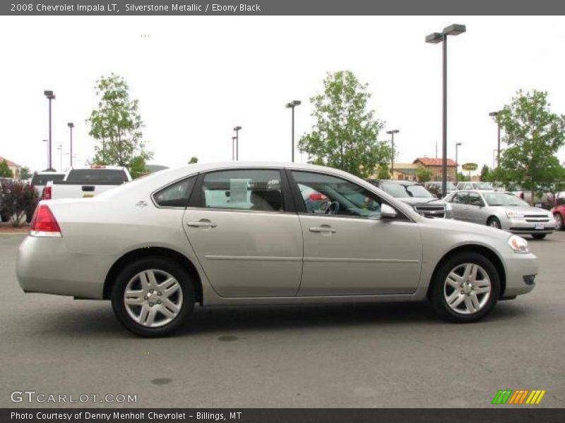 Silverstone Metallic / Ebony Black 2008 Chevrolet Impala LT