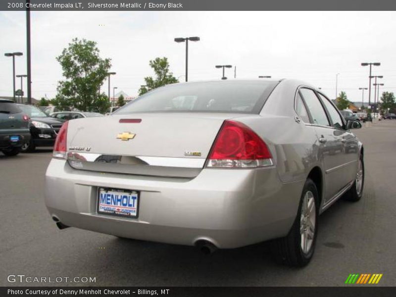 Silverstone Metallic / Ebony Black 2008 Chevrolet Impala LT