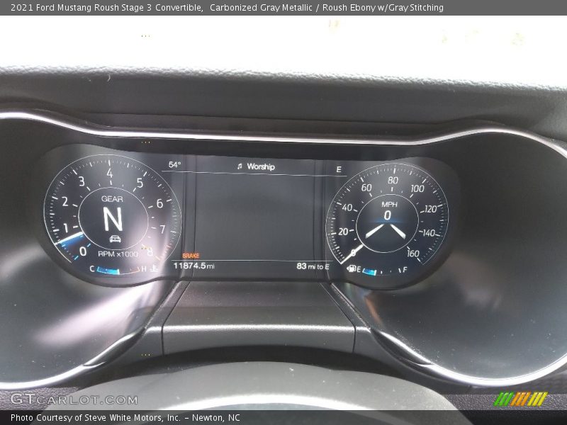  2021 Mustang Roush Stage 3 Convertible Roush Stage 3 Convertible Gauges