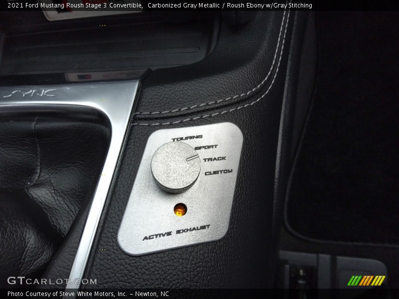 Controls of 2021 Mustang Roush Stage 3 Convertible