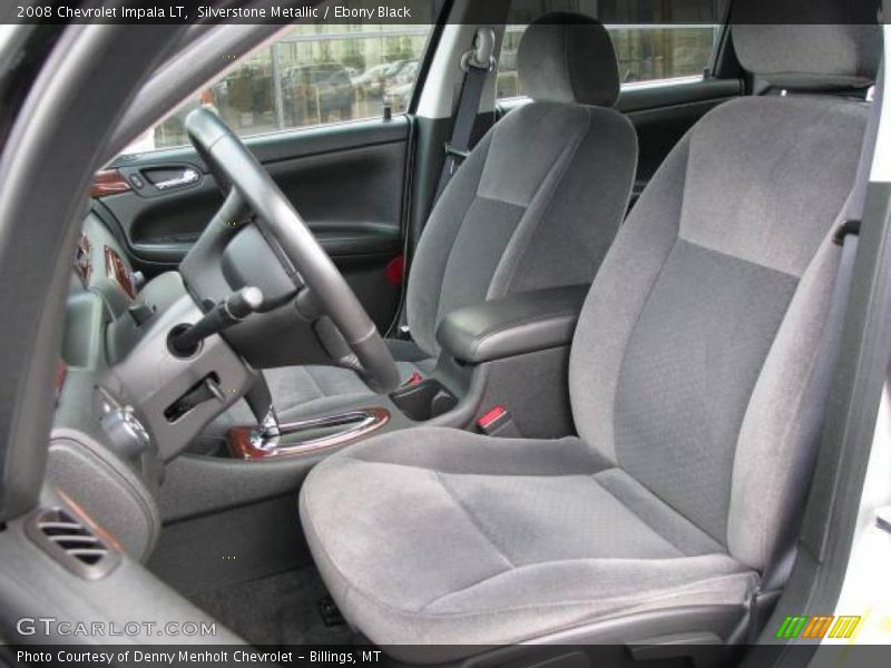 Silverstone Metallic / Ebony Black 2008 Chevrolet Impala LT