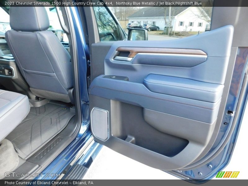 Door Panel of 2023 Silverado 1500 High Country Crew Cab 4x4
