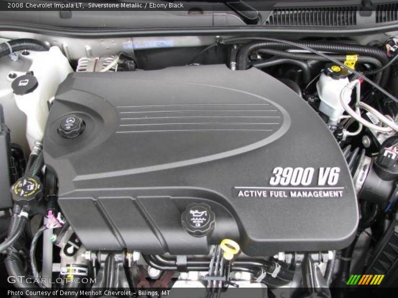 Silverstone Metallic / Ebony Black 2008 Chevrolet Impala LT