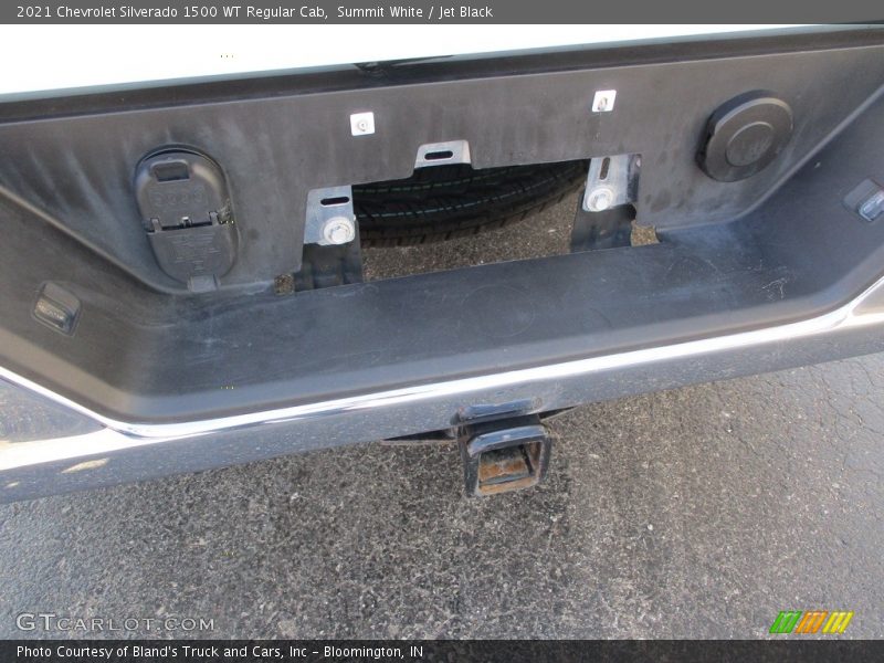 Summit White / Jet Black 2021 Chevrolet Silverado 1500 WT Regular Cab