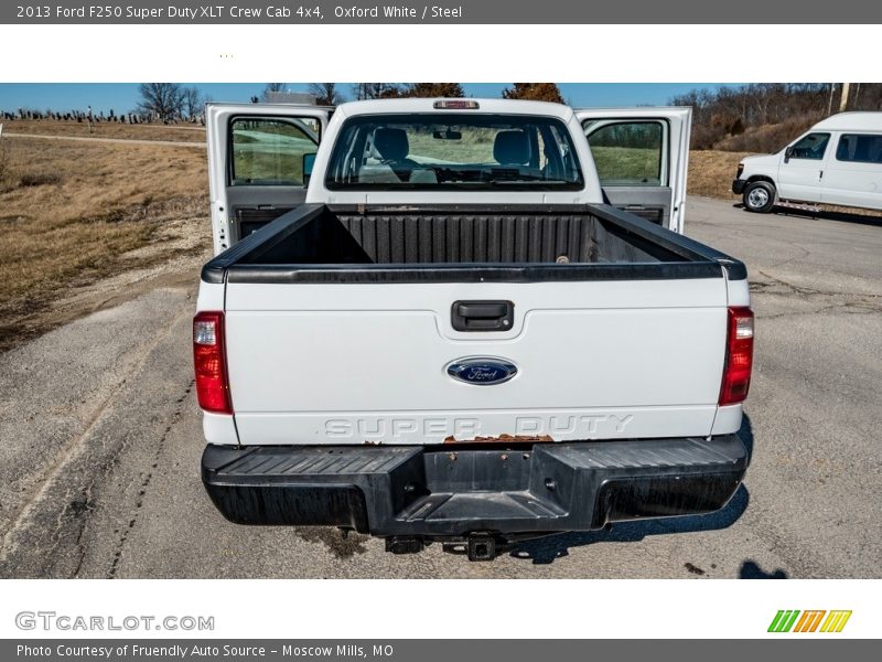 Oxford White / Steel 2013 Ford F250 Super Duty XLT Crew Cab 4x4