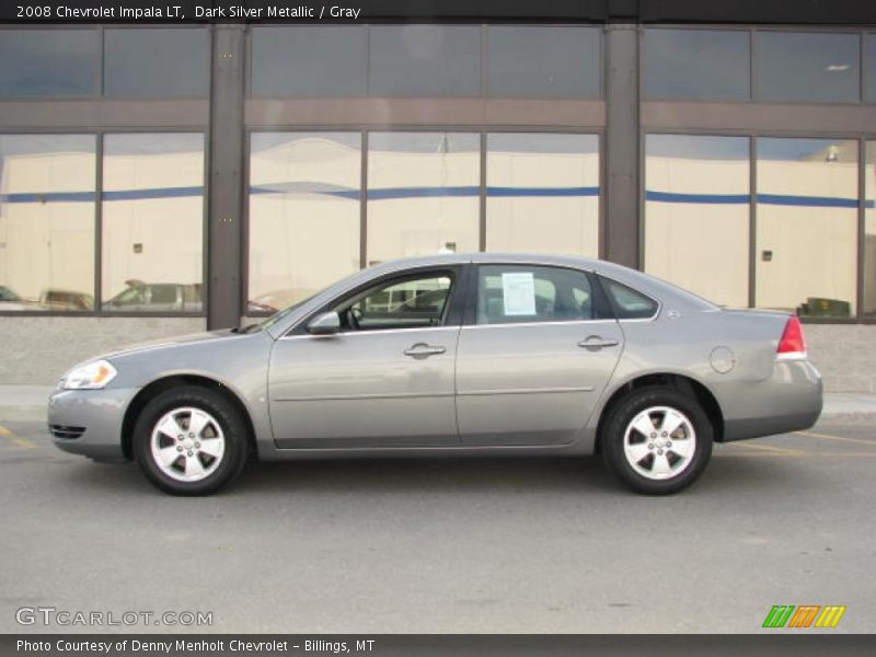Dark Silver Metallic / Gray 2008 Chevrolet Impala LT