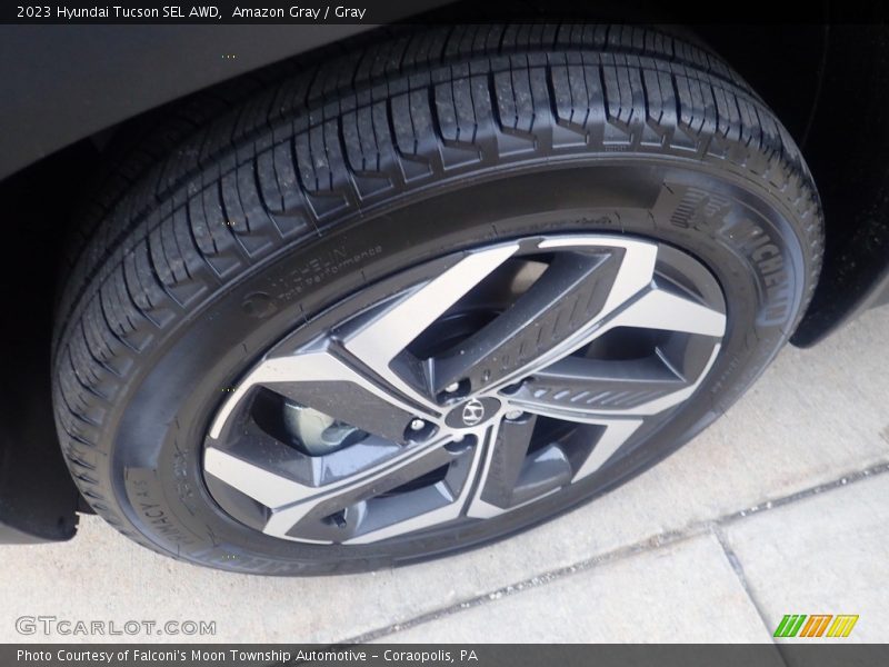 Amazon Gray / Gray 2023 Hyundai Tucson SEL AWD