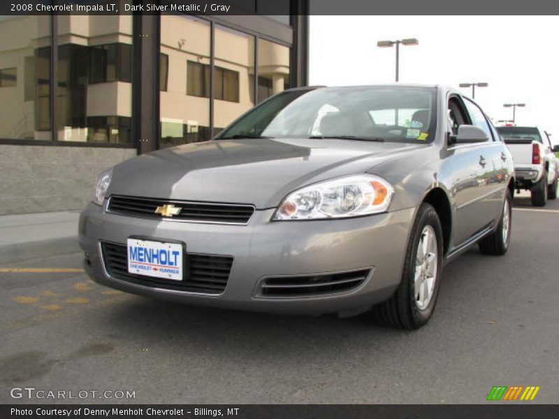 Dark Silver Metallic / Gray 2008 Chevrolet Impala LT