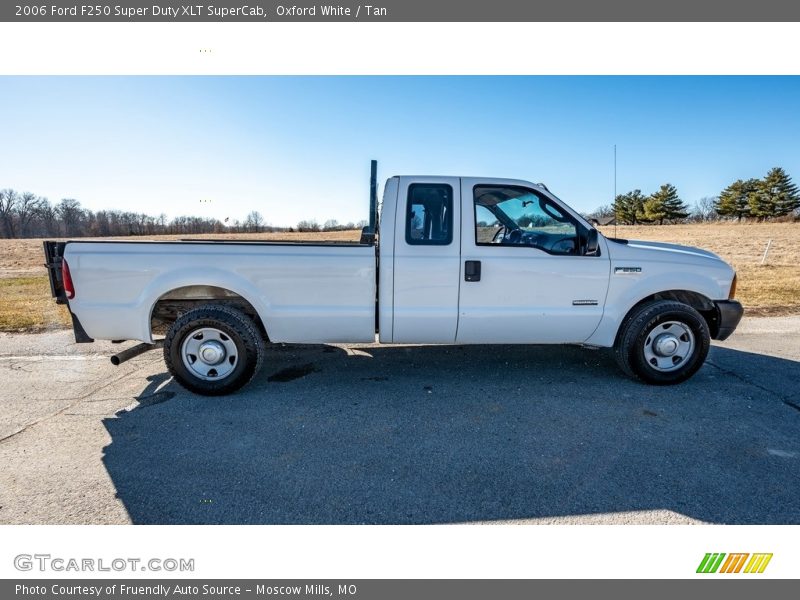 Oxford White / Tan 2006 Ford F250 Super Duty XLT SuperCab