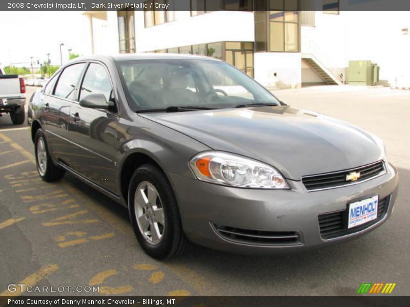 Dark Silver Metallic / Gray 2008 Chevrolet Impala LT