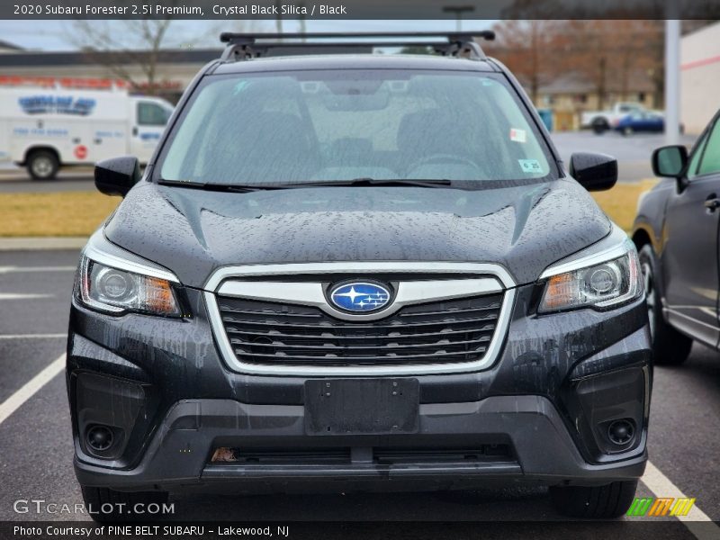 Crystal Black Silica / Black 2020 Subaru Forester 2.5i Premium