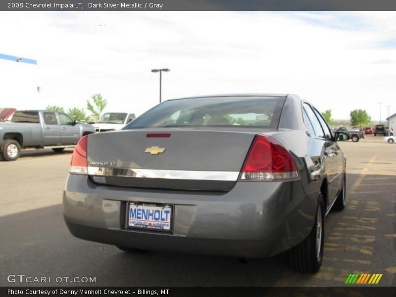 Dark Silver Metallic / Gray 2008 Chevrolet Impala LT