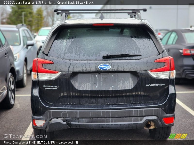 Crystal Black Silica / Black 2020 Subaru Forester 2.5i Premium