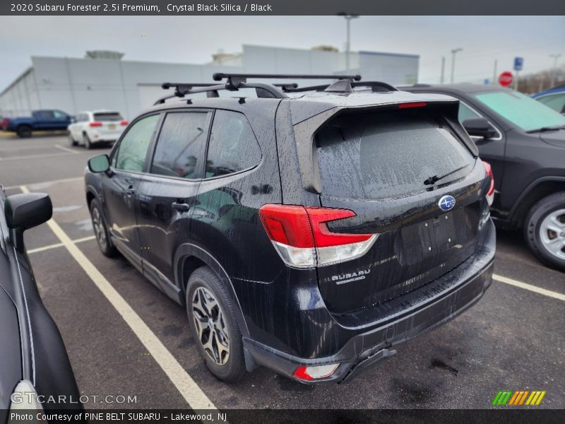Crystal Black Silica / Black 2020 Subaru Forester 2.5i Premium