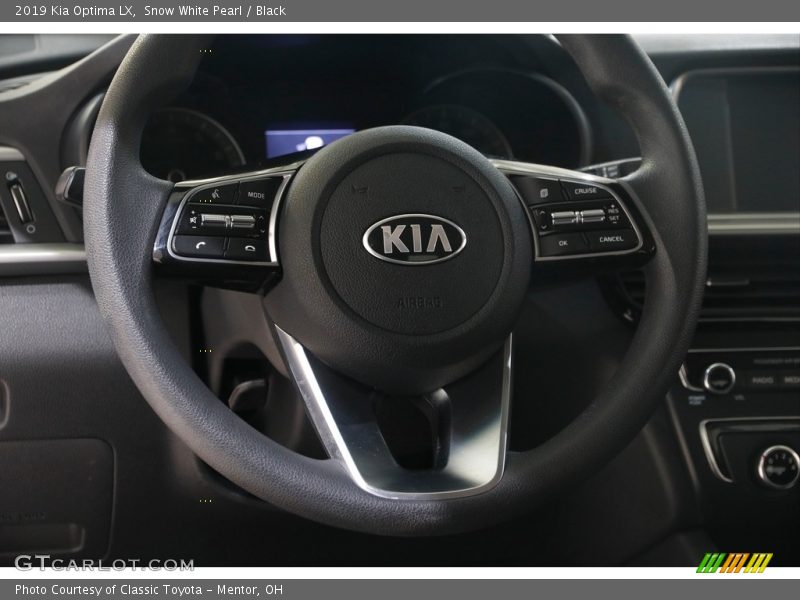 Snow White Pearl / Black 2019 Kia Optima LX