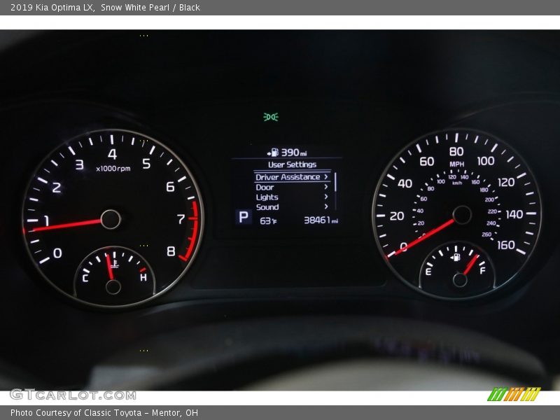Snow White Pearl / Black 2019 Kia Optima LX