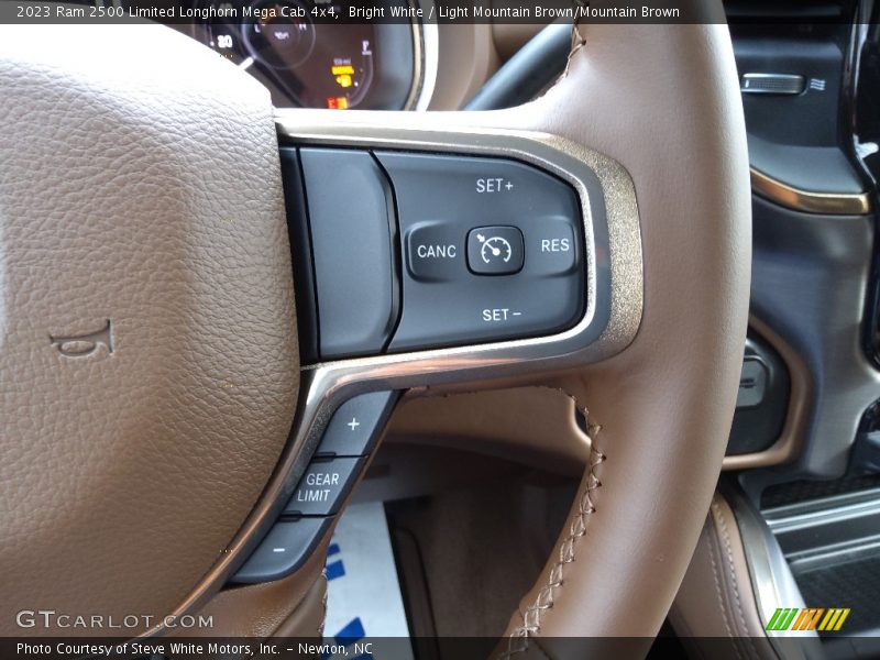  2023 2500 Limited Longhorn Mega Cab 4x4 Steering Wheel