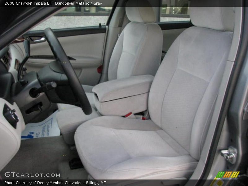 Dark Silver Metallic / Gray 2008 Chevrolet Impala LT